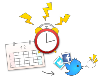 Twitterへの投稿をスケジューリング(予約投稿)